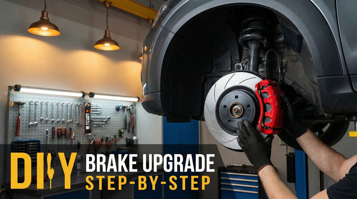 精神小妹刹车系统改装视频