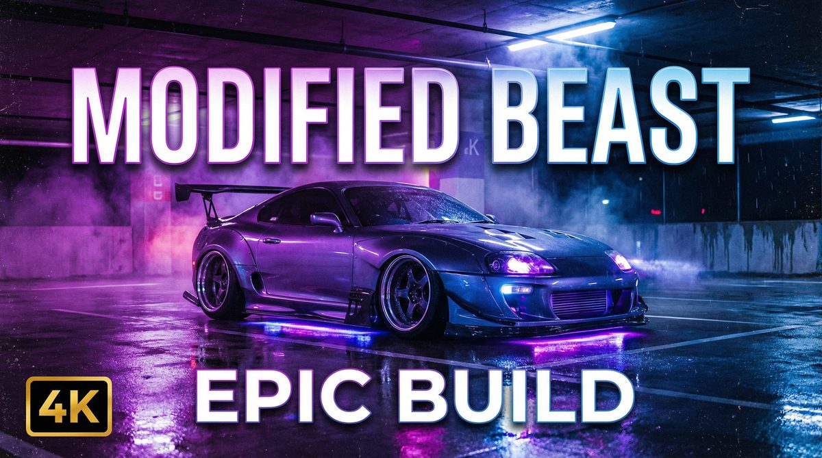 精神小妹夜间改装车聚会视频